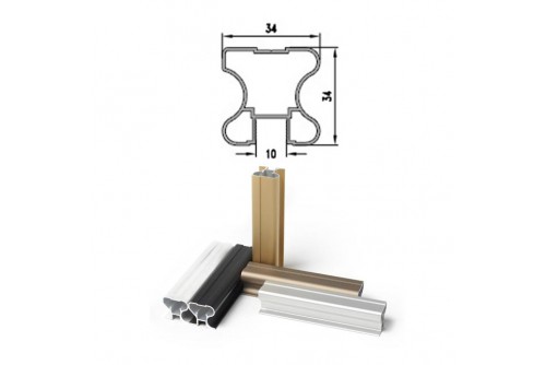 Розсувна система закрита та дзеркало Алекса