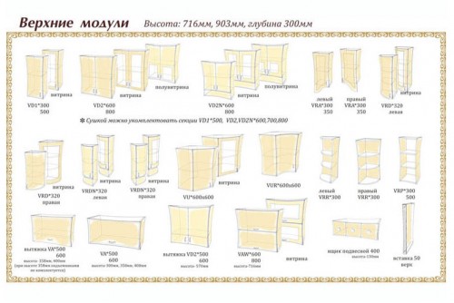 Кухня Фасад МДФ Альфа Меблі