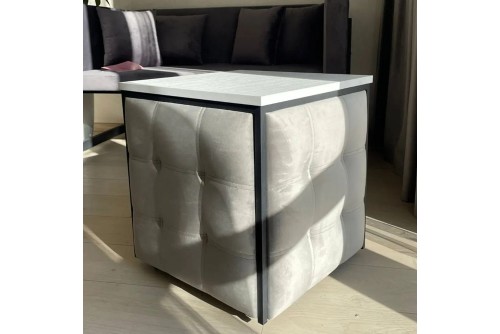 Пуф-трансформер 6 в 1 зі столом Cactus