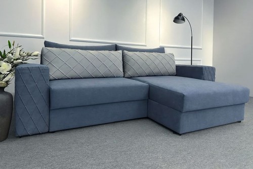 Кутовий диван Брауні 2,55м Елізіум