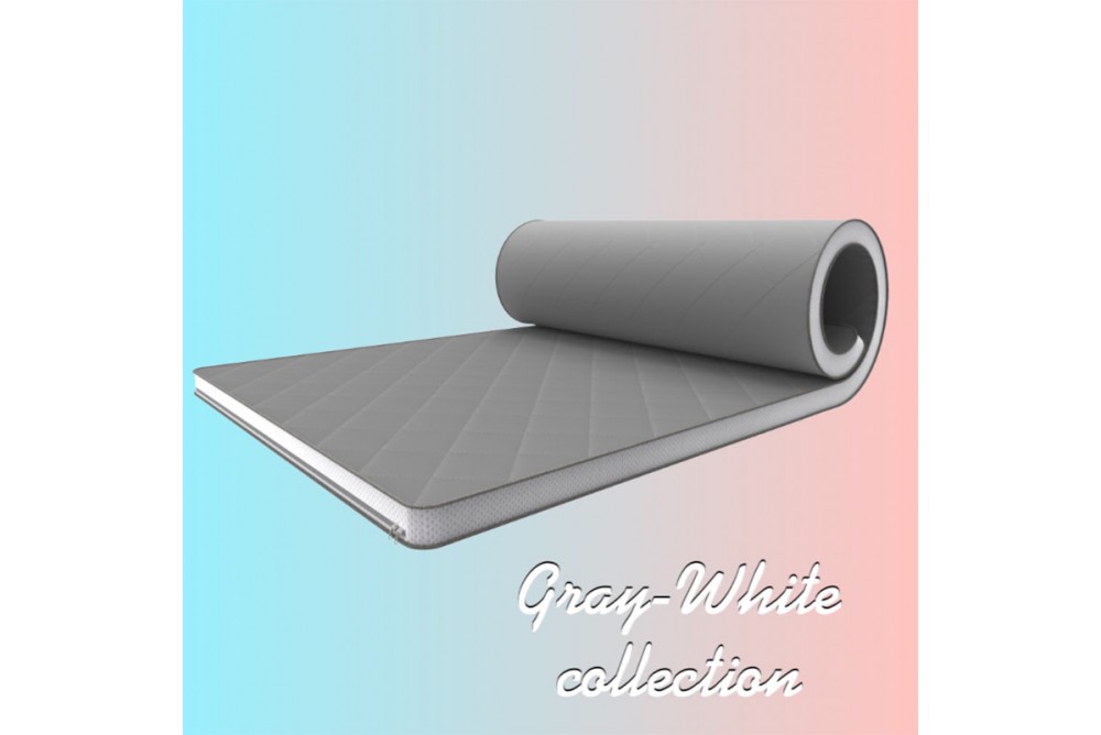 Тонкий матрац Rain Gray-White Фемели Слип