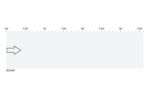 Пристінна панель з ламінованого ДСП Білий Комфорт-меблі 