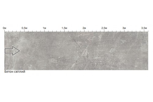 Пристінна панель з ламінованого ДСП Бетон світлий Комфорт-меблі 