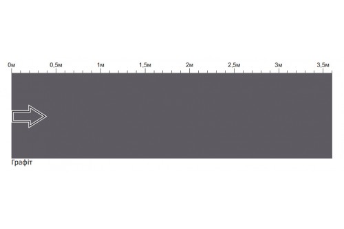 Пристінна панель з ламінованого ДСП Графіт Комфорт-меблі 