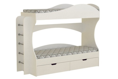 Кровать двухъярусная Бриз Kompanit