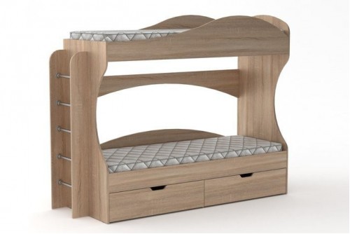 Кровать двухъярусная Бриз Kompanit