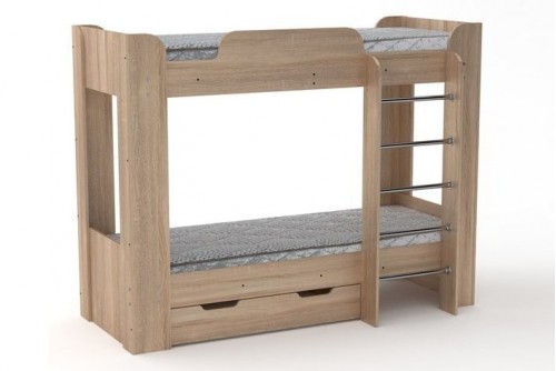 Кровать двухъярусная Твикс-2 Kompanit