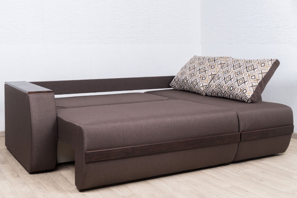 Кутовий диван Токіо Лайт (пружина/без Бару) Люксор