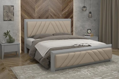 Кровать с мягким изголовьем Барселона Б2 Mebigrand