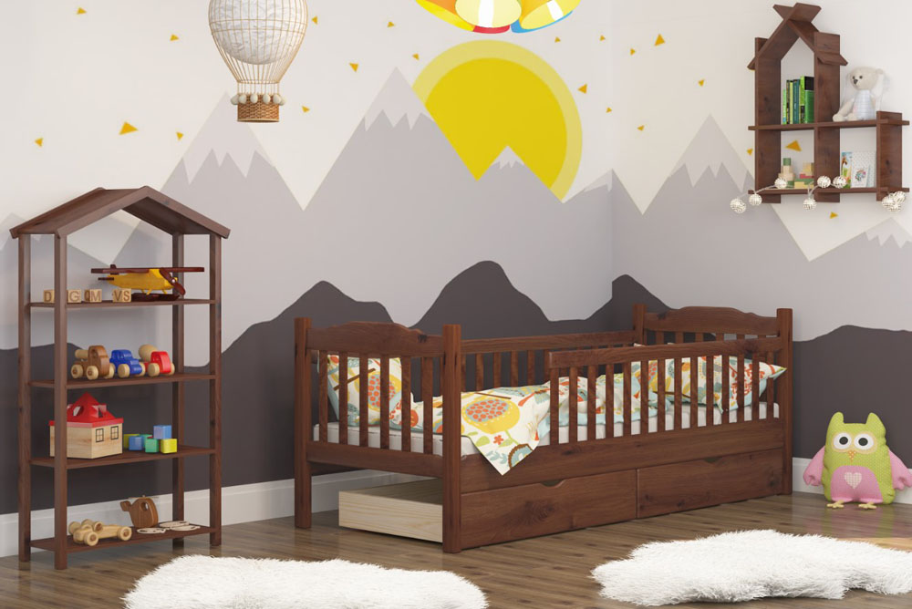 Ліжкo Каріна 2 без шухляд Мебігранд