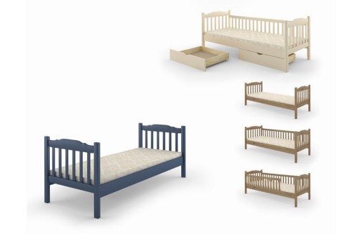 Ліжкo Каріна 1 без шухляд Мебігранд