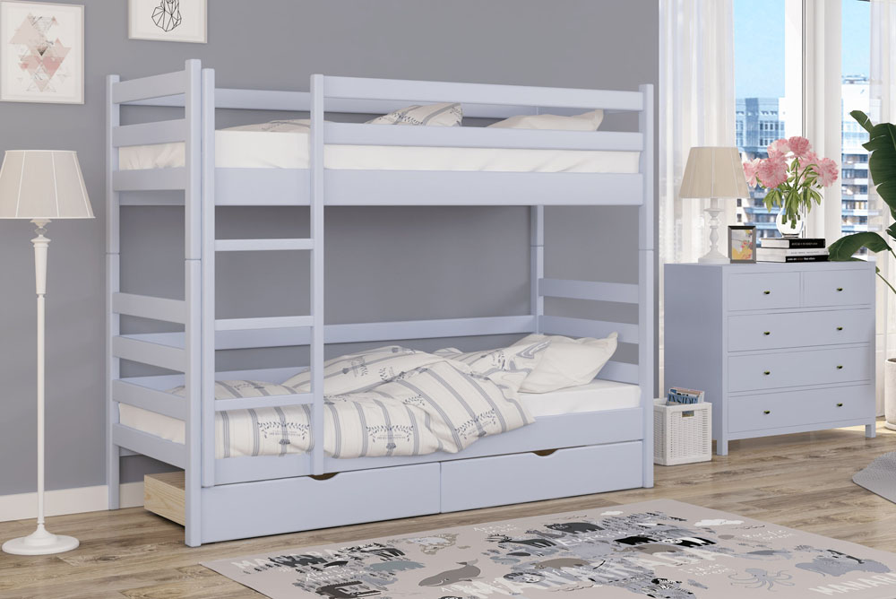 Ліжко двоярусне Соня без шухляд Мебігранд