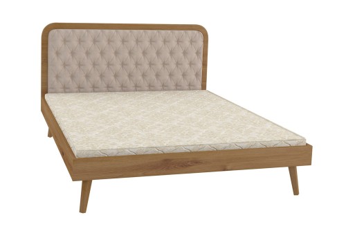 Ліжко з м'яким узголів'ям Токіо Мебігранд