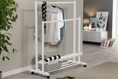 Плечики напольні Спліт подвійні білий Мікс меблі