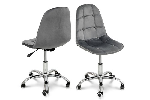 Стул компьютерный Марсель Велюр Серый Miks mebli