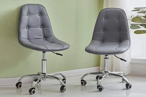 Стул компьютерный Марсель Кожзаменитель Серый Miks mebli