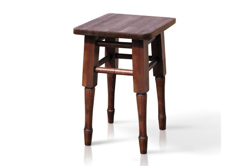 Табурет обідній нога пряма горіх темний Мікс меблі