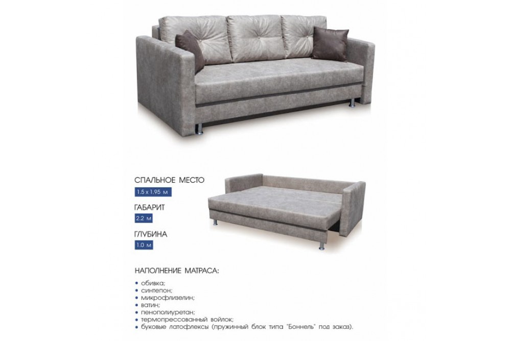 Диван Кельн М'які Меблі для Вас