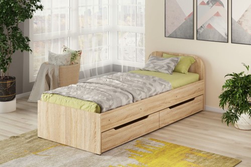 Ліжко Соня-1 без шухляд Пєхотін