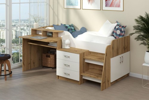 Кровать-чердак Спейс Pehotin