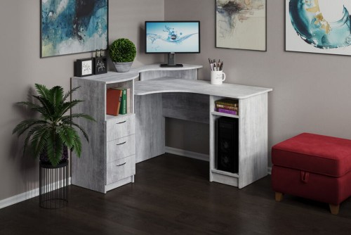 Кутовий комп'ютерний стіл Атрікс Пєхотін