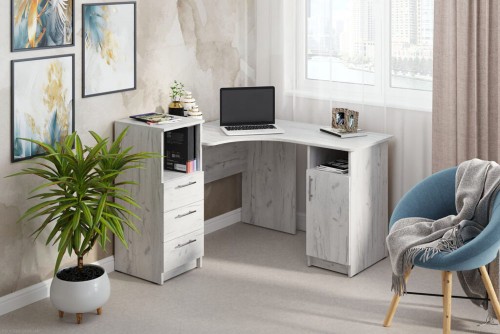 Кутовий письмовий стіл Індиго Пєхотін