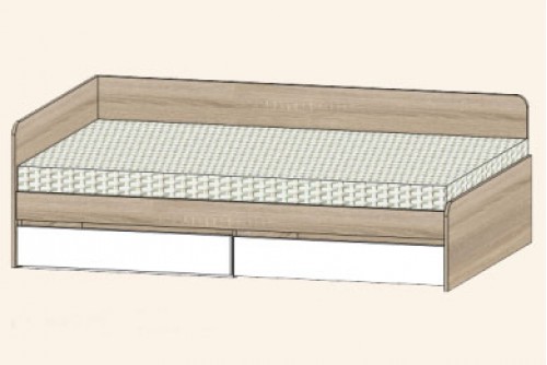 Ліжко Сон-800 без шухляд (1,9*0,8) Сучасні меблі