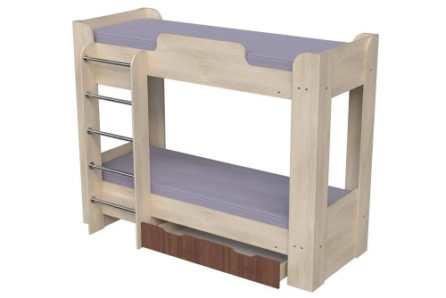 Кровать двухъярусная Твикс-2 (1,9*0,7) Suchasni mebli