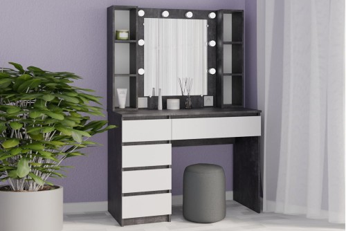 Візажний стіл 900 (з підсвіткою) Сучасні меблі