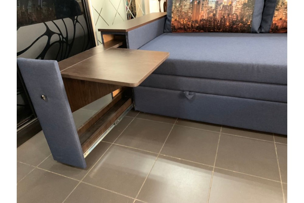 Диван Жасмін-3 з баром та столиком Таймлес