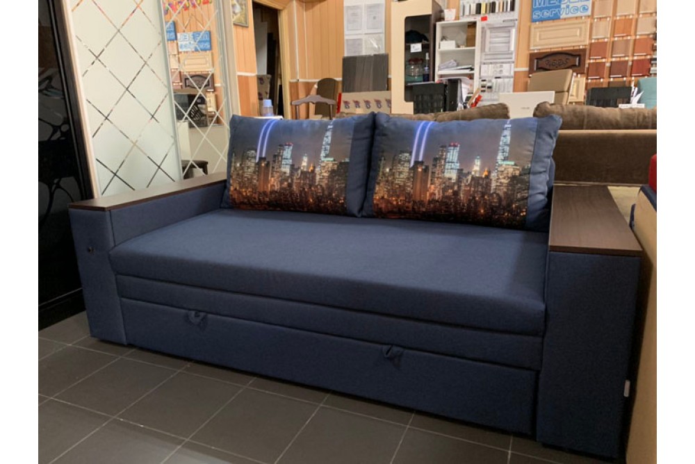 Диван Жасмін-3 з баром та столиком Таймлес