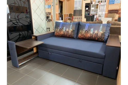 Диван Жасмін-3 з баром та столиком Таймлес