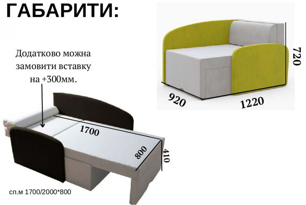 Ліжко дитяче Смайл Віоріна-Деко