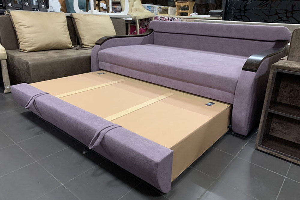 Диван Фенікс дерев'яні накладки ВудЛайн