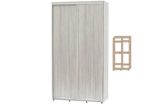 Шкаф-купе Мини 2Д 1000х450х2400 Алекса