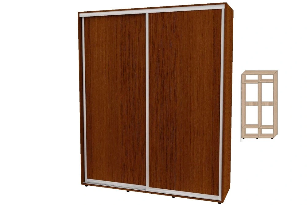 Шкаф-купе Мини 2Д 1600х600х2400 Алекса Шкаф-купе Мини 2Д 1600х600х2400 Алекса
