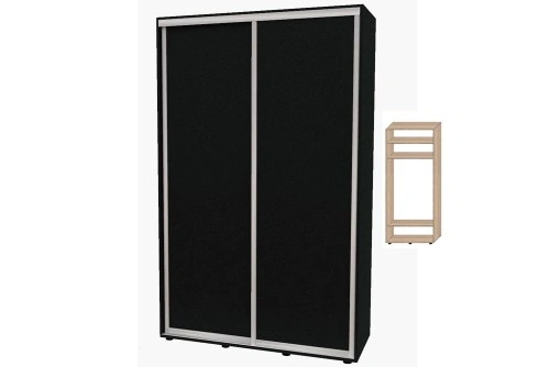 Шафа-купе 2Д Модерн-01 1000х450х2400 Aleksa