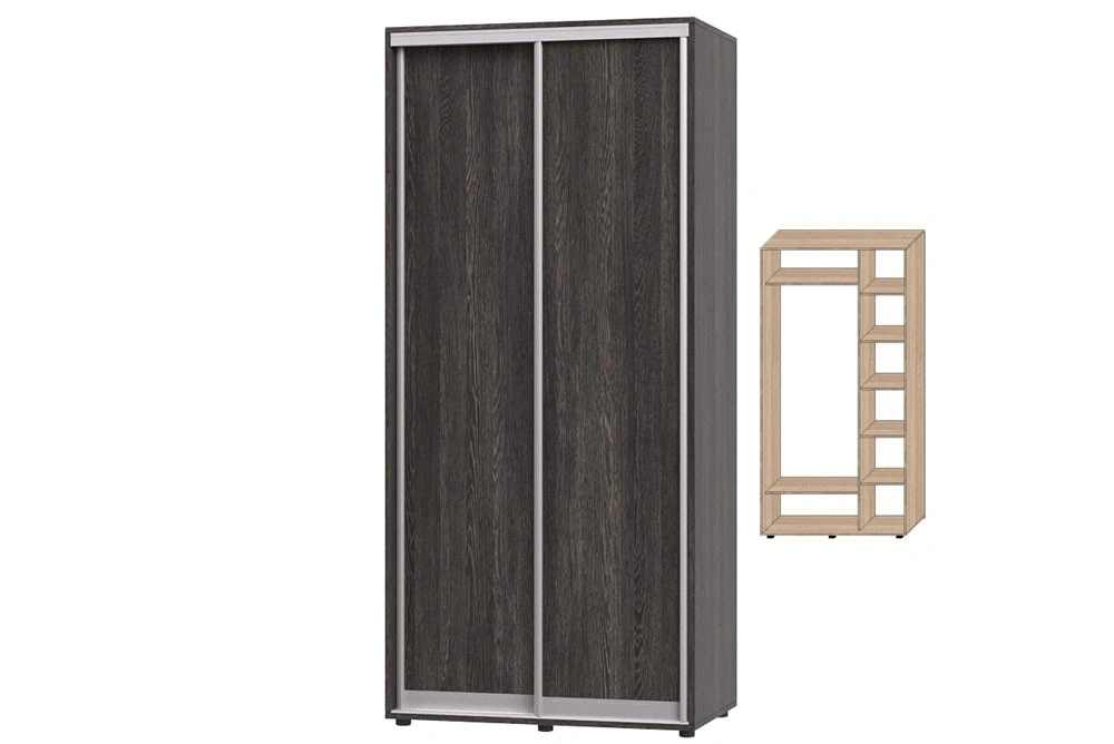 Шкаф-купе 2Д шк-1 1200х600х2400 Эксклюзив Шкаф-купе 2Д шк-1 1200х600х2400 Эксклюзив