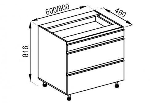 Низ Н 60 3Ш (2+1) Софі