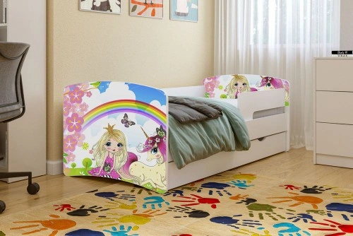 Кровать детская Kinder-cool 1736/836 (170х80)+ящик Viorina-deko