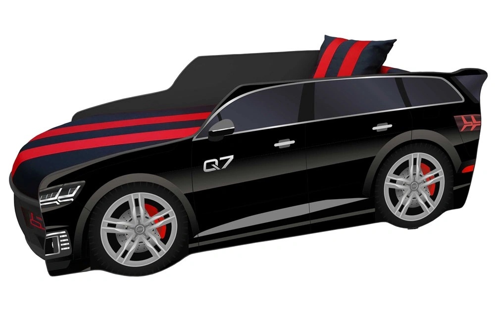 Ліжко автомобіль Audi Q7 Преміум Р003-чорний з механізм газовим Віоріна-Деко