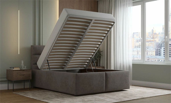 Купити ліжко з підйомним механізмом недорого в Дніпрі через каталог інтернет-магазину КактусМеблі